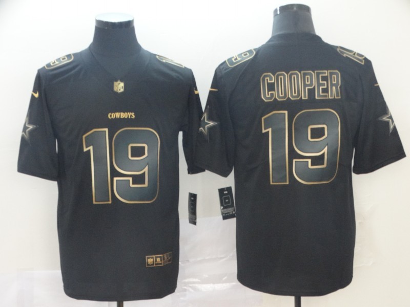 Cowboys 19 Amari Cooper Black Gold 