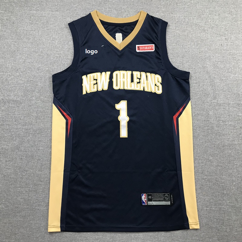 pelicans blue jersey