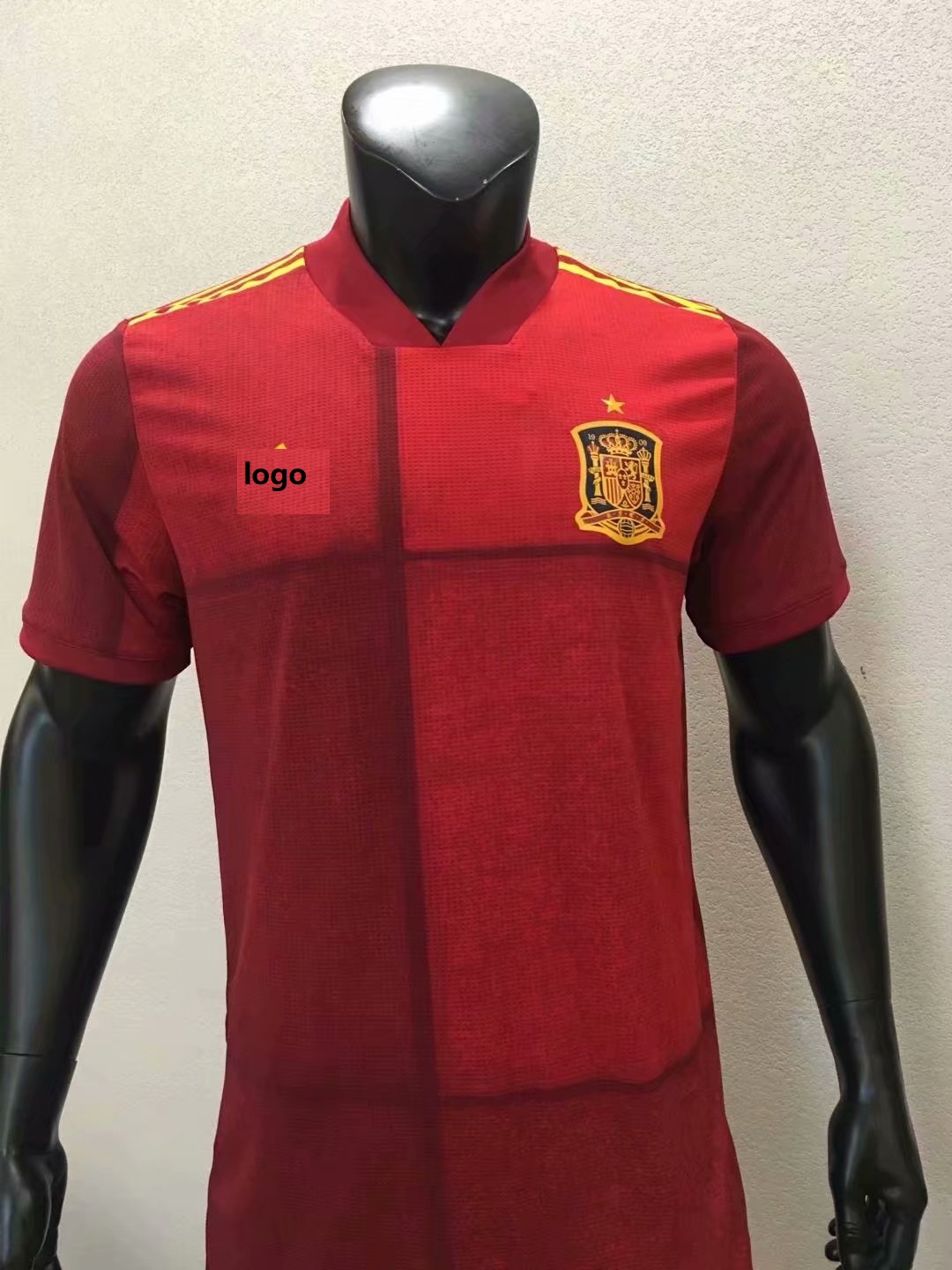 Download 19/20 Player Version adult Spain home soccer jersey ...