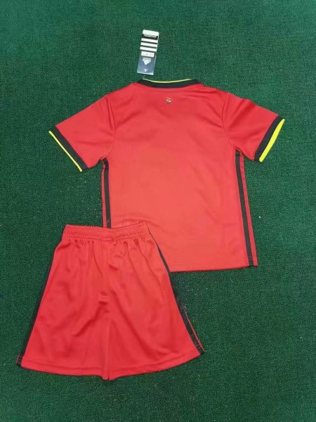 2019-20 Children Belgian home soccer uniforms European Cup football kits