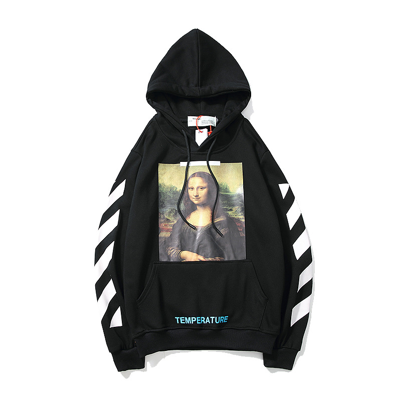 off white temperature hoodie mona lisa