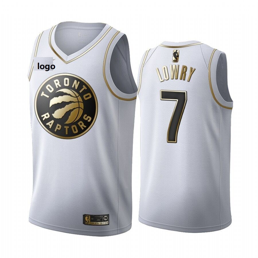 2019/20 Adult Raptors basketball jersey shirt Lowry 7 white