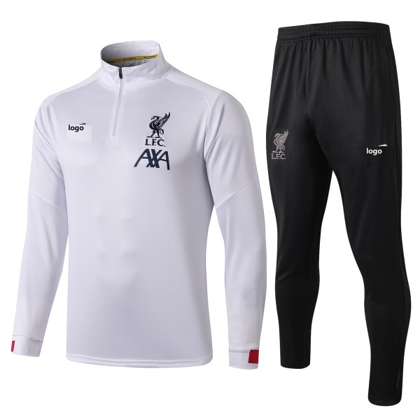 2019/20 Adult jacket Liverpool white soccer tracksuit
