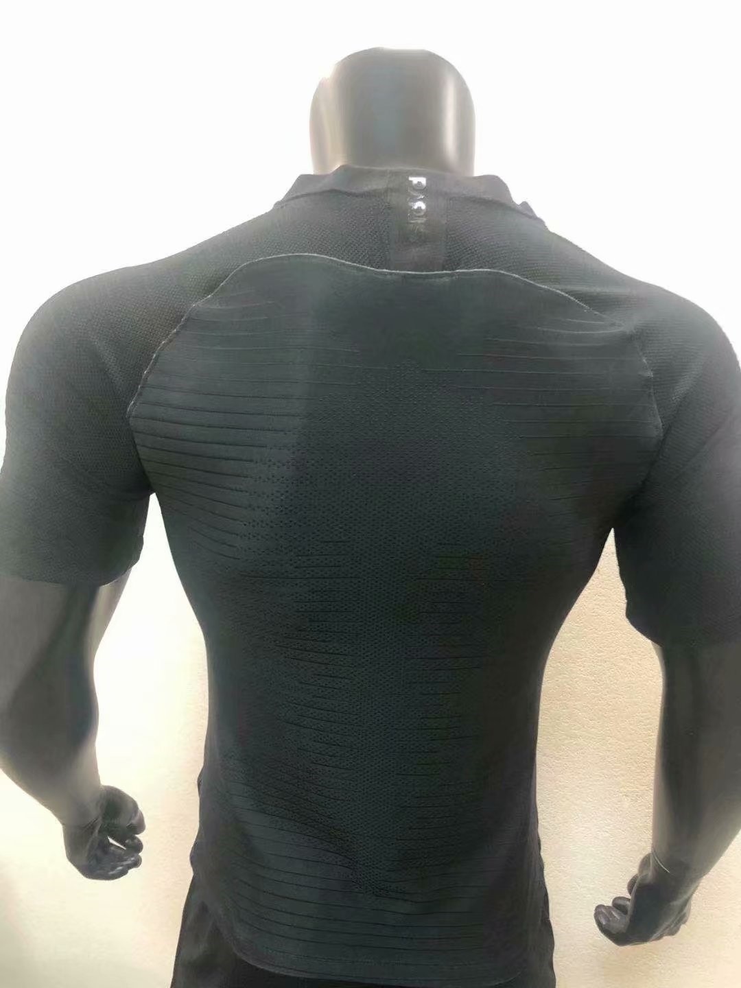202021 Player Version adult PSG 3rd away black football jersey soccer