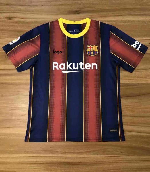 20-21 Fan Version adult Barcelona home soccer jersey football shirt