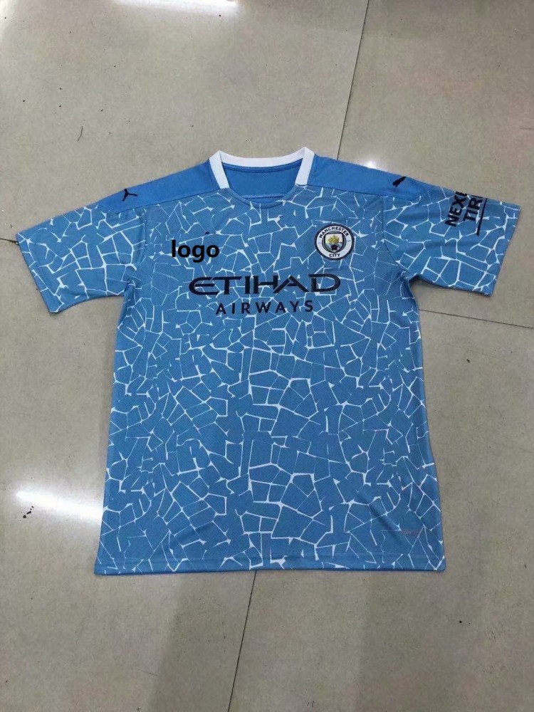 20 21 Thai Quality Adult Manchester City Home Soccer Jersey Football Shirt
