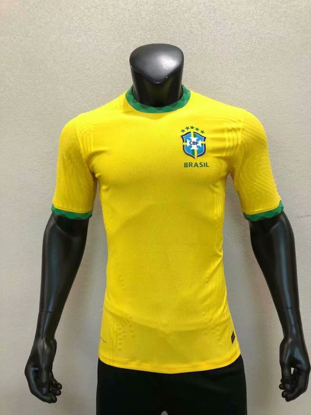 2020-2021 Adult Top players Shirt Brazil's home Soccer jersey