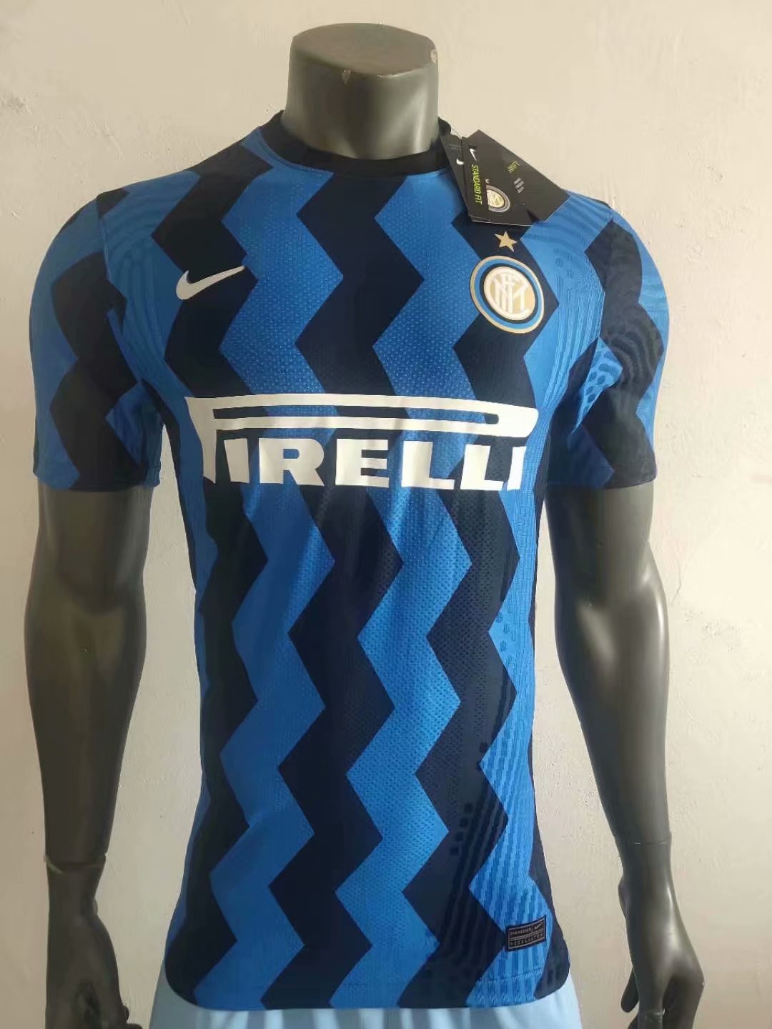 2020-2021 New Adult Top players shirt inter home blue ...