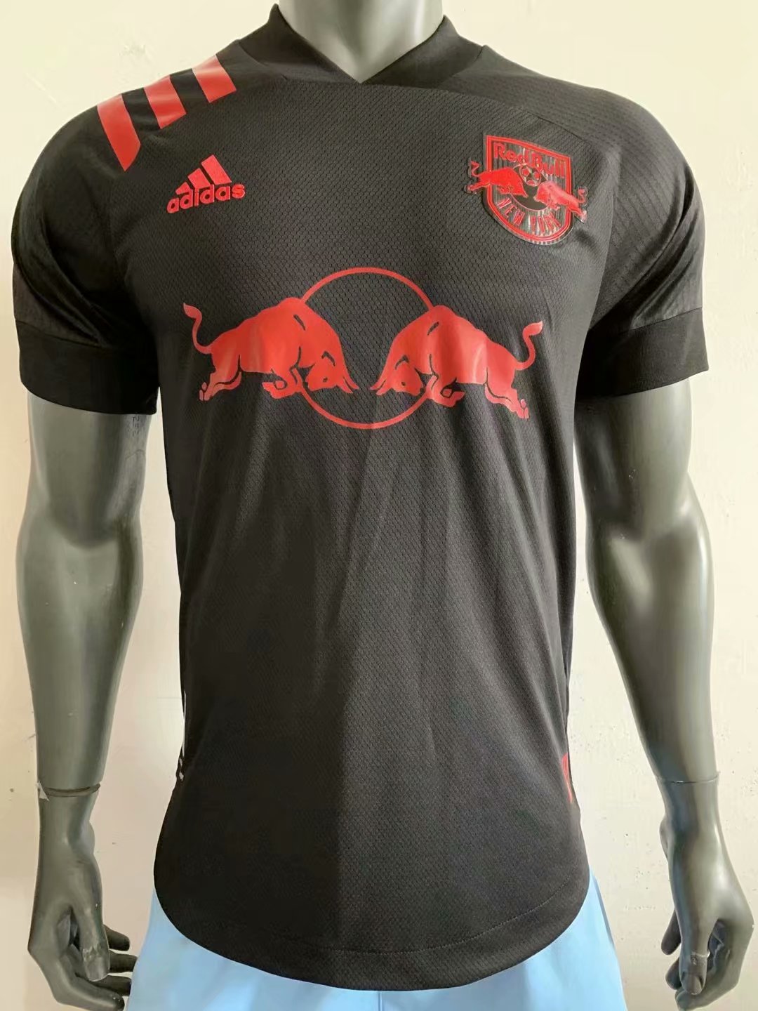 2020-2021 New Adult Top players shirt Red bull black ...