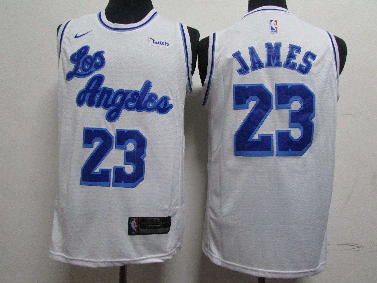 White laker jersey