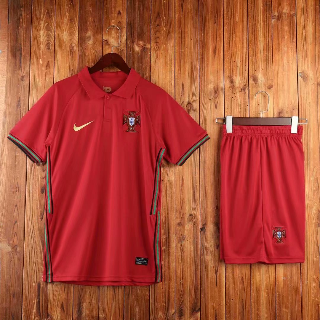 red soccer uniforms