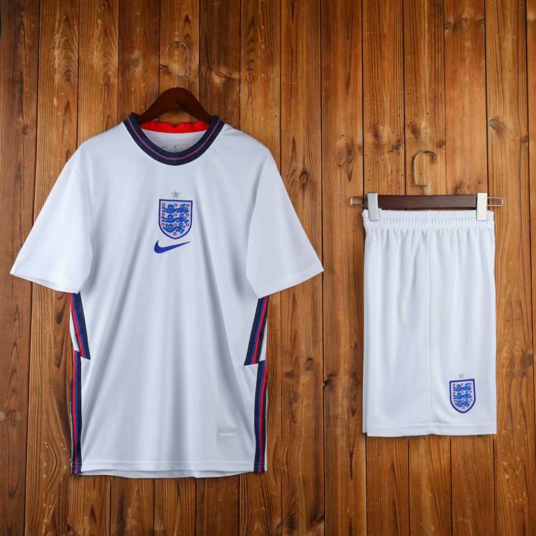 england white shirt