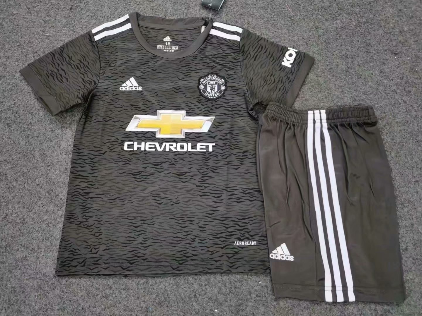 20/21 Children MUN Manchester united gray club soccer ...