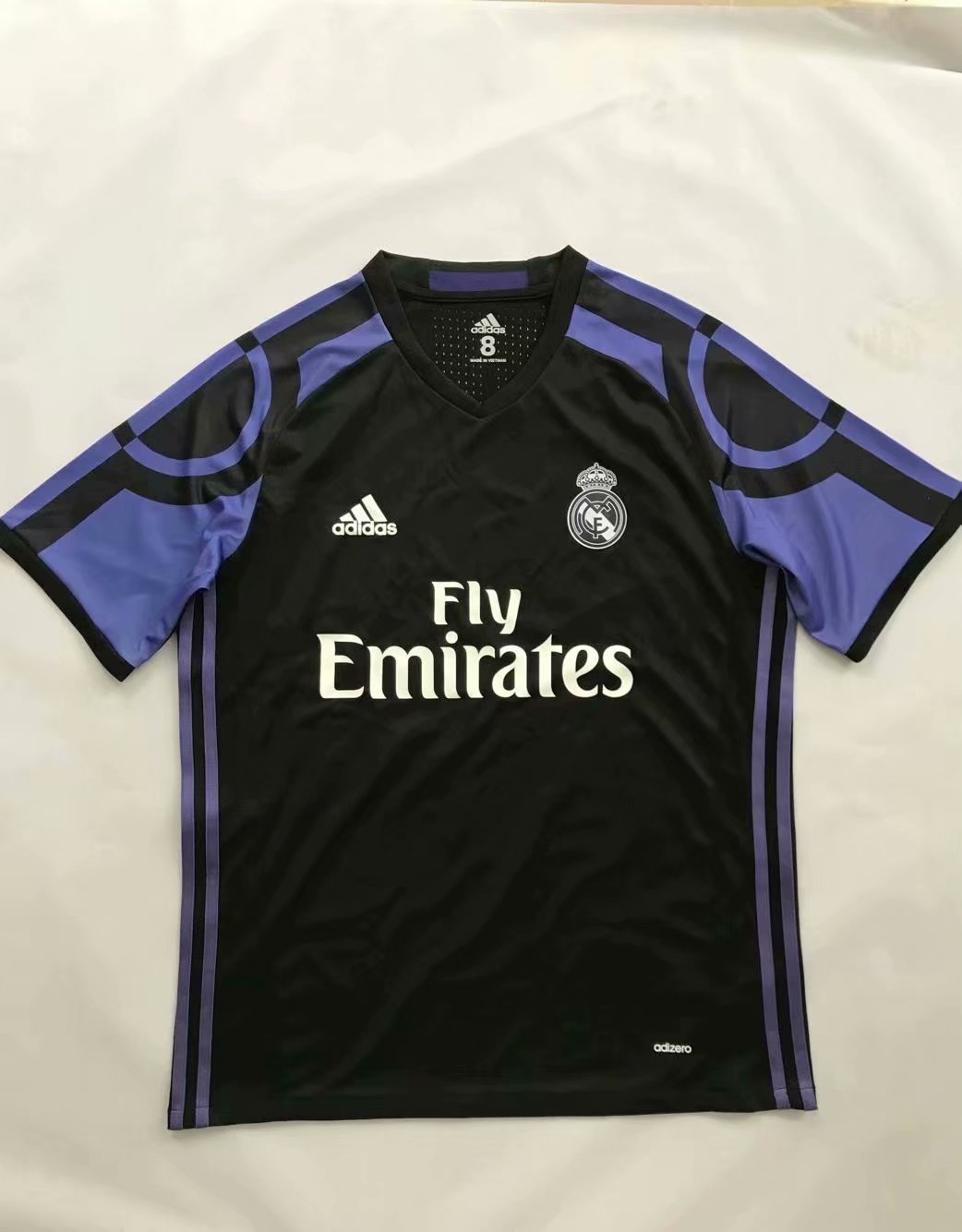 2015-2016 Adult Thai version Real Madrid third away retro soccer jersey ...