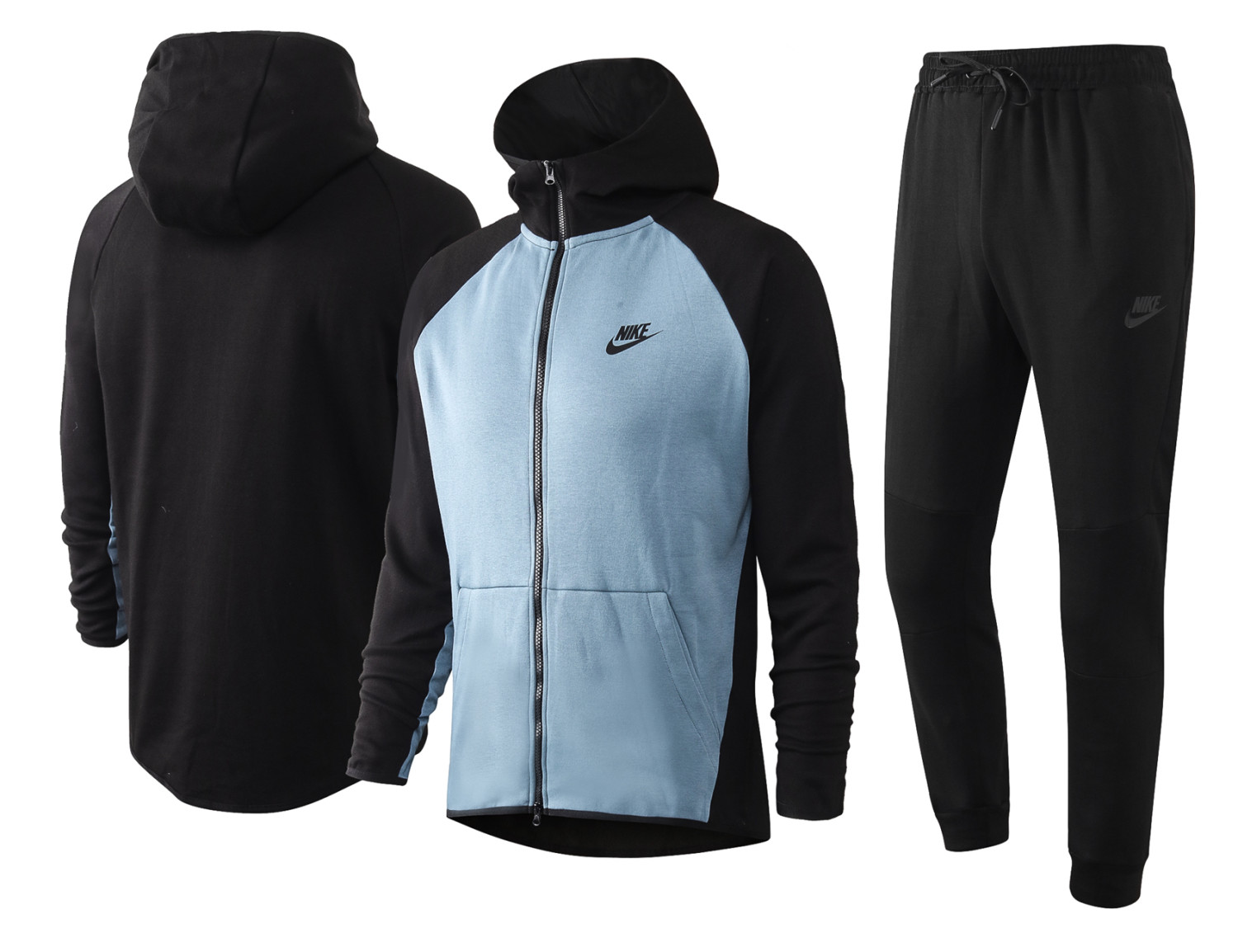 nike light blue sweatsuit