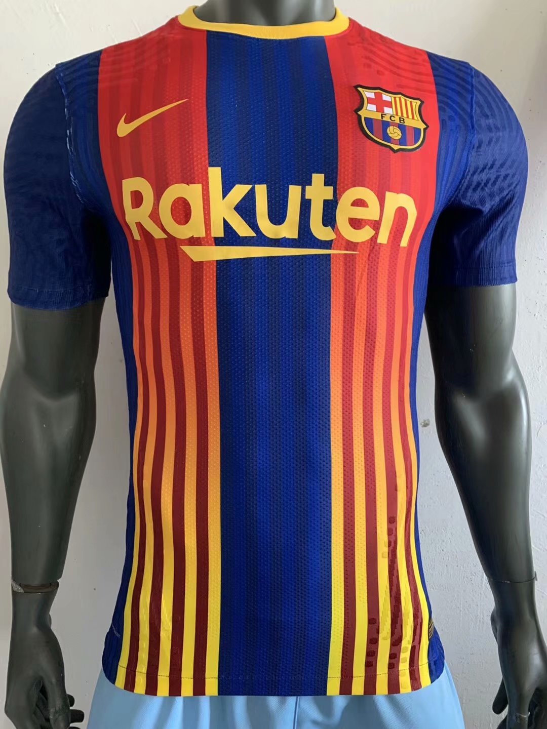 20/21 Adult top players version Barcelona red gradual change soccer ...