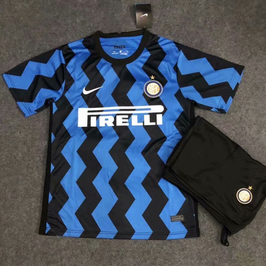 20/21 New Adult Inter Milan home blue club soccer suit ...