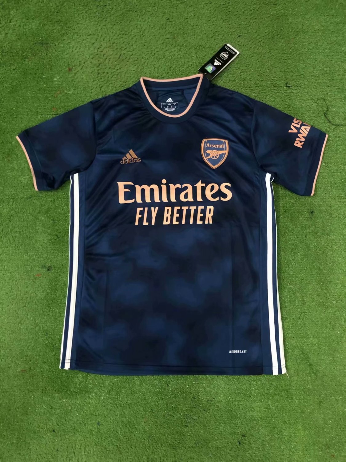 20/21 New Adult Thai version Arsenal dark blue club soccer jersey ...