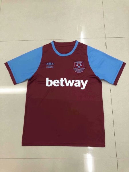 20/21 New Adult Thai version West Ham United red club ...