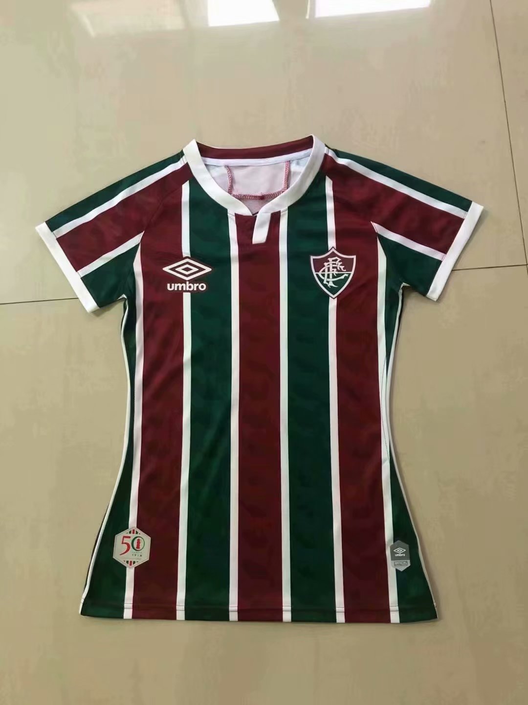 20/21 New Adult Thai version women Fluminense FC home red soccer jersey