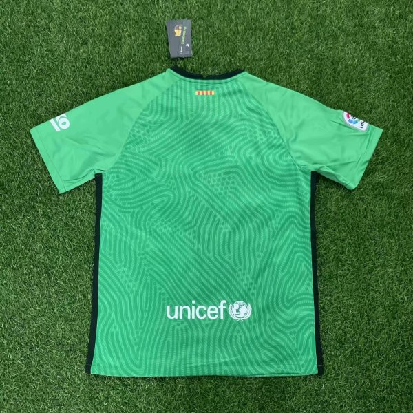 barcelona green jersey