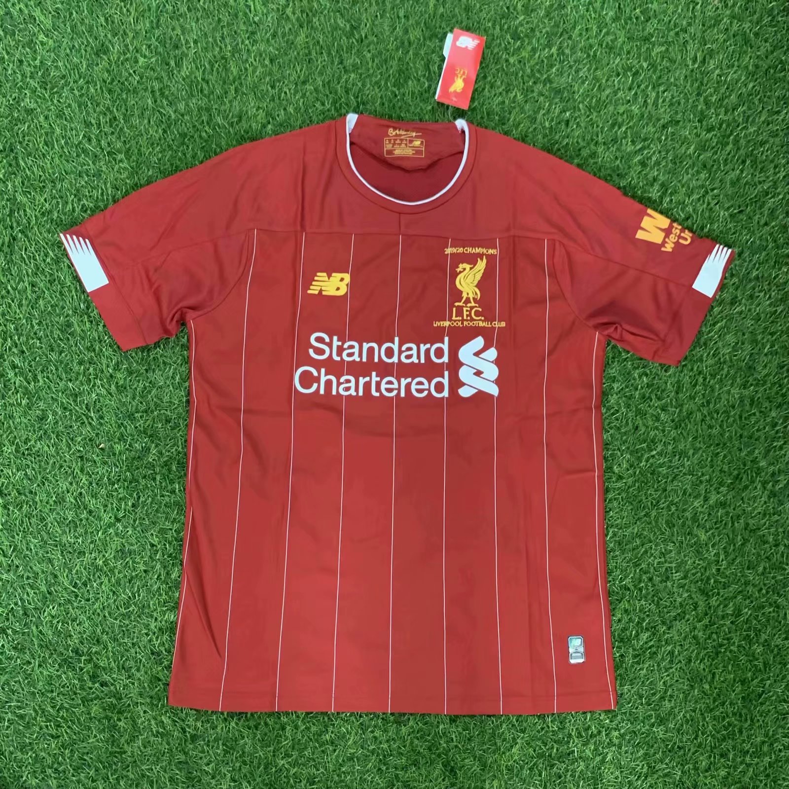 liverpool premier league champions jersey