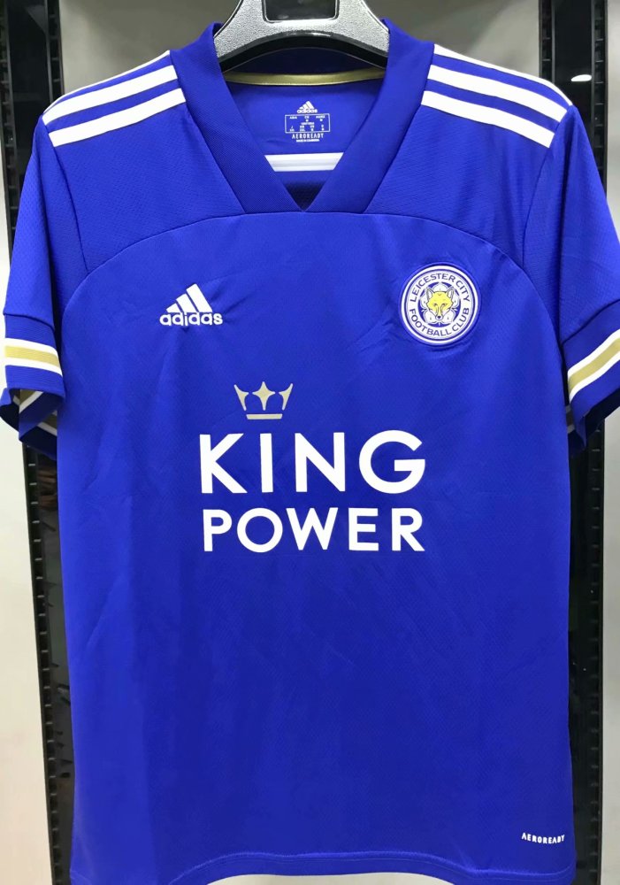 20 21 New Adult Thai Version Leicester City Home White Club Soccer Jersey Football Shirt