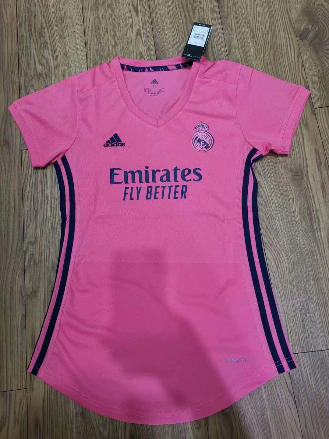 20/21 New Adult Thai version women Real Madrid pink soccer ...