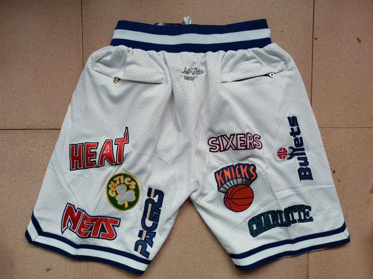 20/21 New Men Bucks Eastern white pocket edition basketball shorts