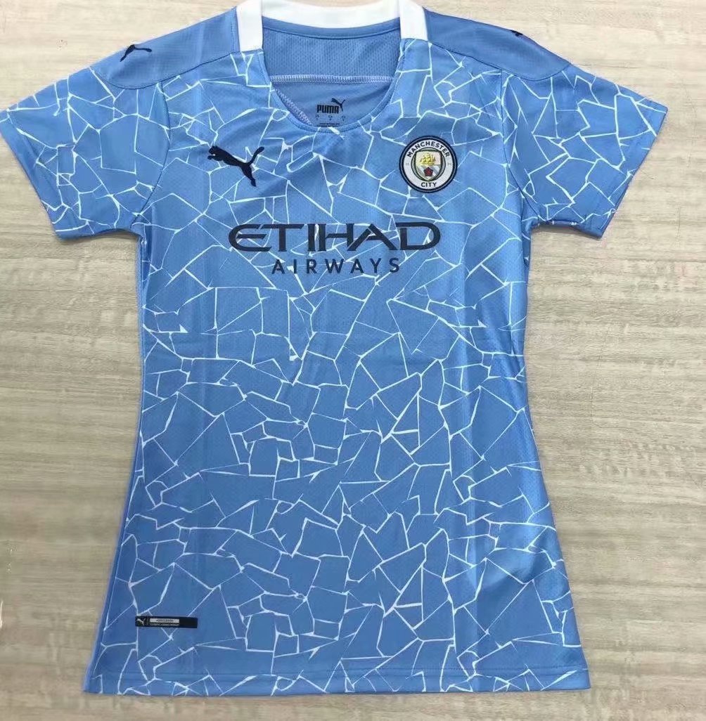 20/21 New Adult Thai version women Manchester city home ...