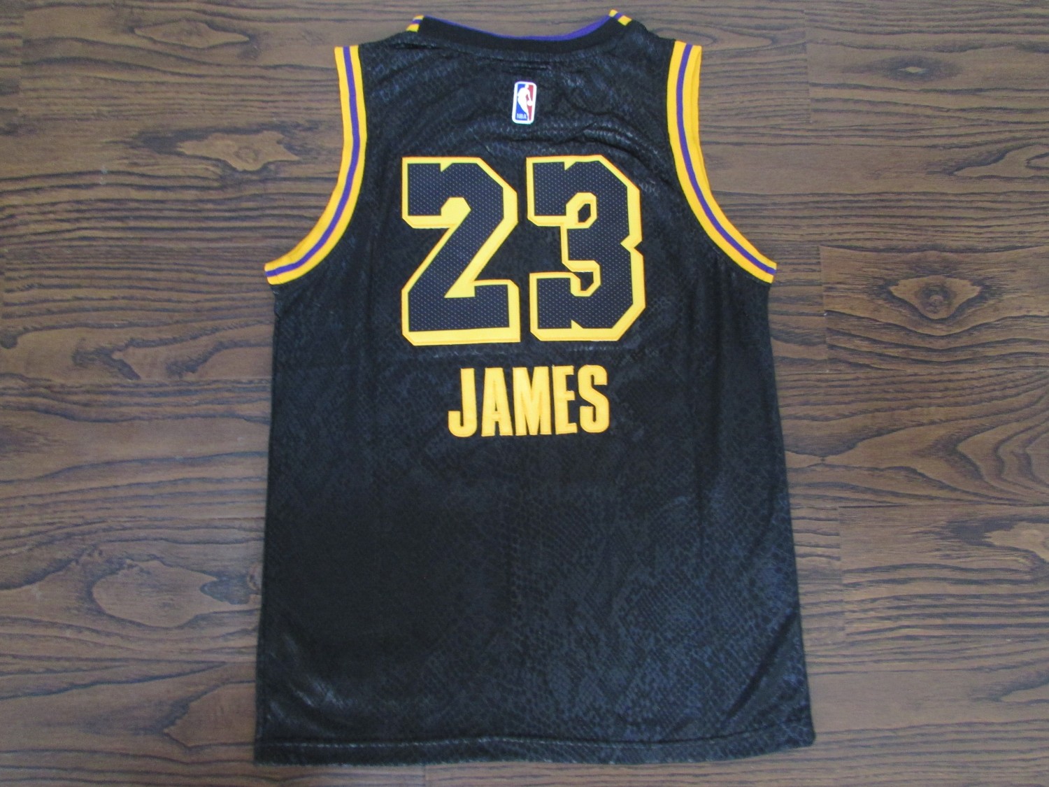 20/21 New Men Los Angeles Lakers James 23 black city edition basketball ...