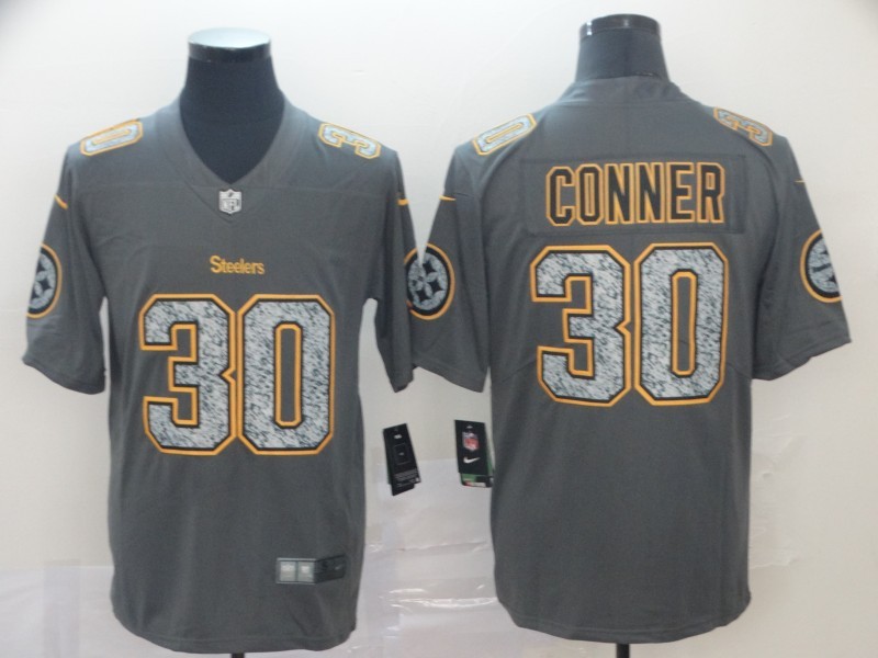 Steelers gray jersey clearance