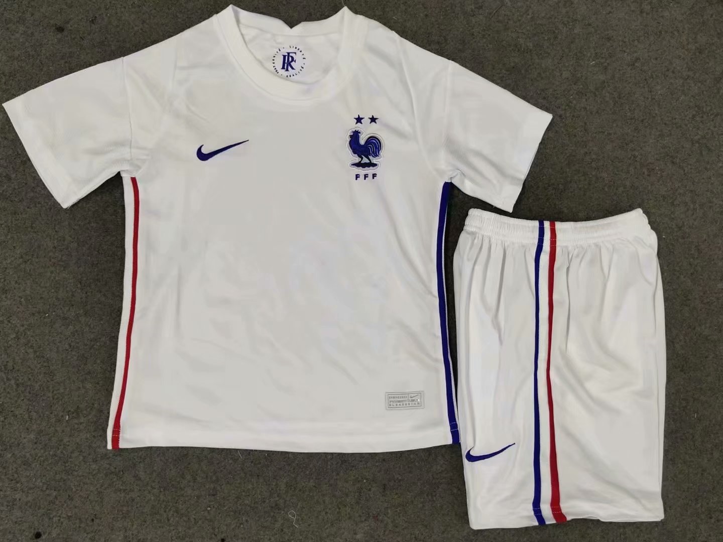 white soccer uniforms