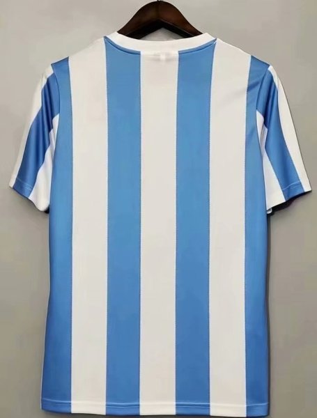 86 Adult Argentina Maradona home blue retro soccer jersey football shirt