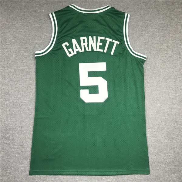 20/21 New Men Celtics 5 green basketball jersey