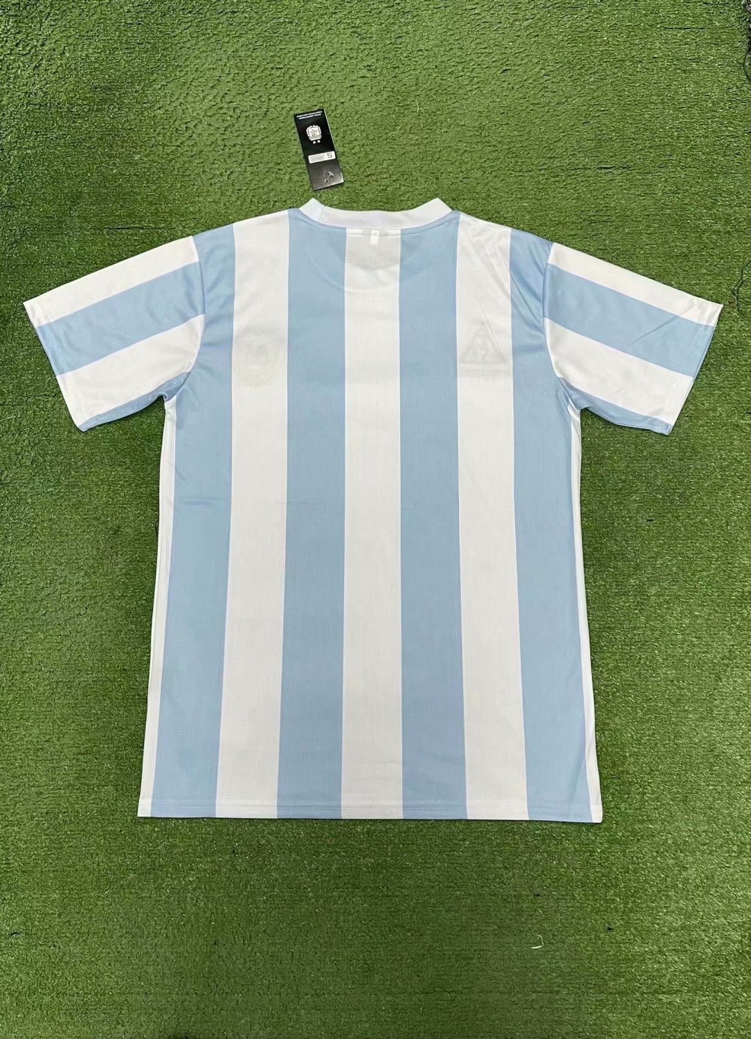 argentina 1986 retro home soccer jersey