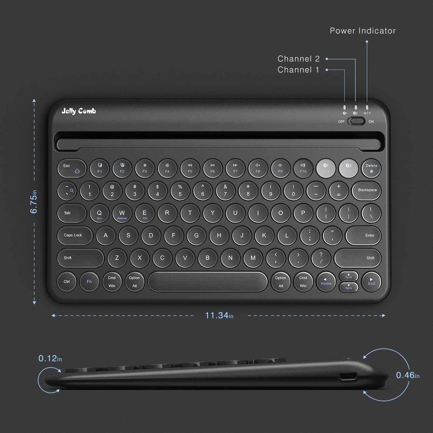bluetooth keyboard multi device