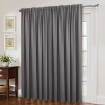 Nicetown Patio Door Curtain Slider Blind Wide Width Blackout