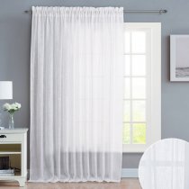 Us 22 95 Nicetown Grommet Linen Like Patio Door Curtains Semi