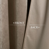 Custom Velvet Blackout Pole Pocket Kitchen Tier Curtains Curtain Panel Tailored Scalloped Window Valance by NICETOWN