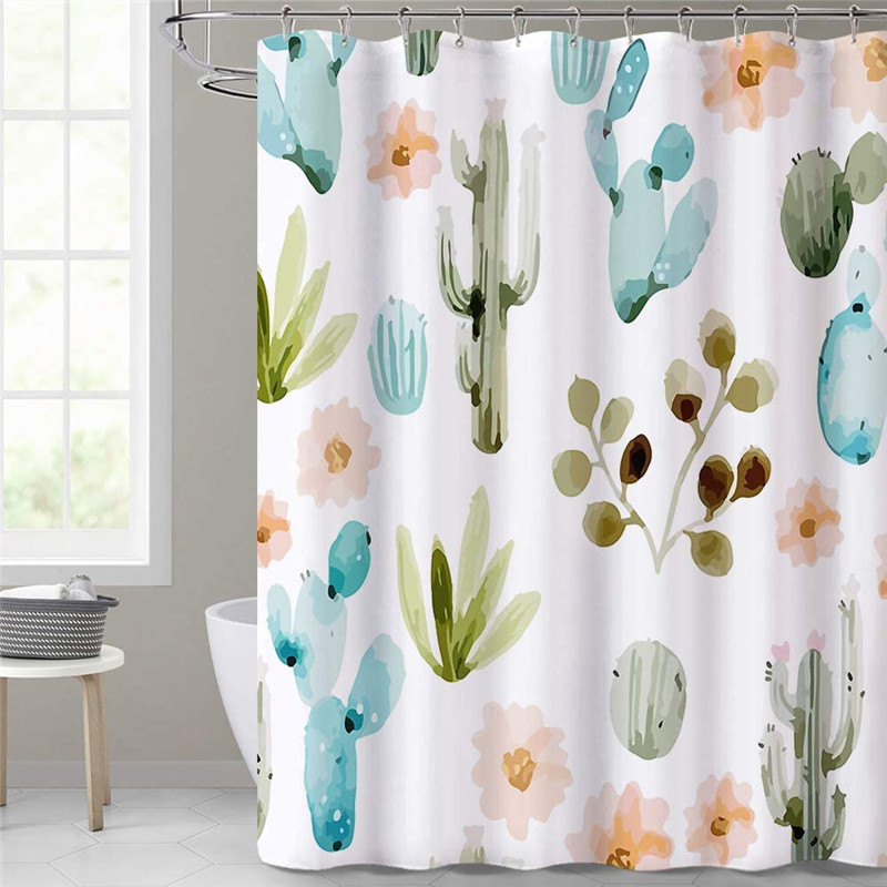 Nicetown Custom Water Resistant Shower, Water Resistant Shower Curtain Liner