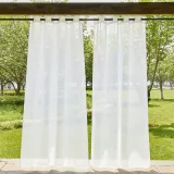 NICETOWN Solid Outdoor Sheer Waterproof Fabric Swatch Refundable Swatch Fee and Shipping Fee for 2nd Order Over $199