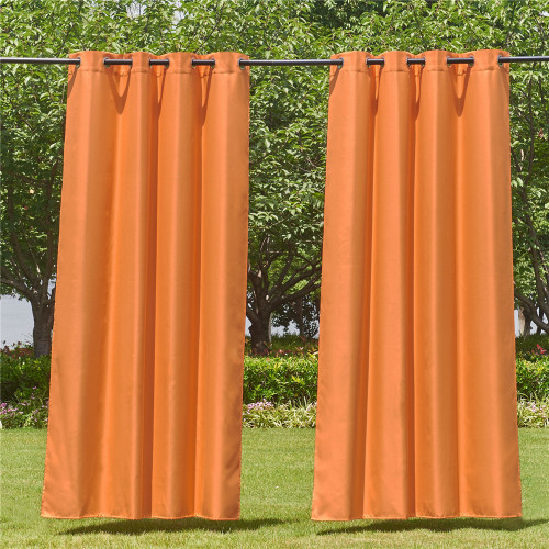 Custom Outdoor Curtains for Patio Waterproof, Rustproof Grommet Outdoor / Indoor Curtains Privacy Protect for Landscape by NICETOWN ( 1 Panel )