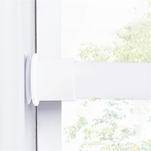 NICETOWN 1 1/8 Inch Diameter Premium Tension Curtain Rod Without Drilling for Window