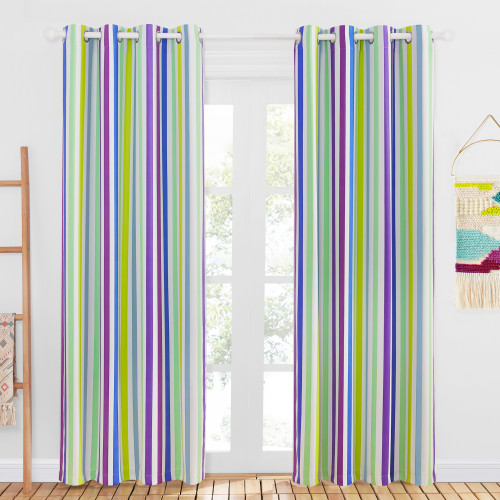 Custom Rainbow Blackout Curtain Thermal Insulated Drapes by NICETOWN ( 1 Panel )