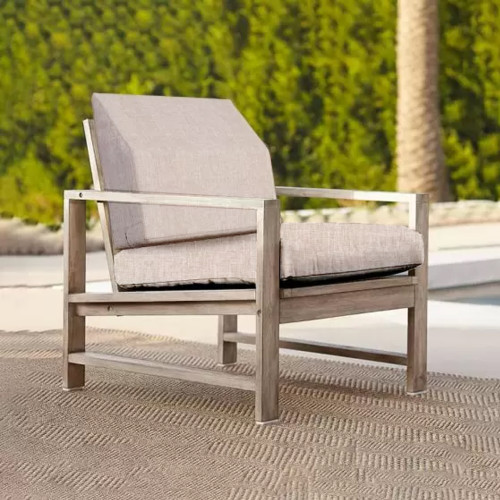 Custom Waterproof and Sun-proof Outdoor  Wedge Cushion Cover