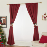 Christmas Curtain Variety Tiebacks Curtain Buckle Holdbacks,1 PCS