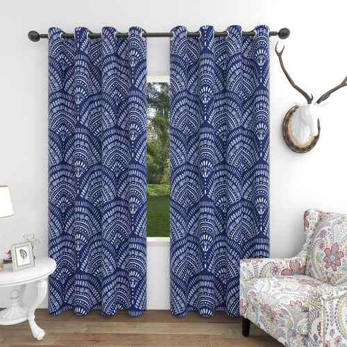 Custom Color Shells Blackout Curtain Thermal Insulated Drapes by NICETOWN ( 1 Panel )