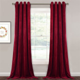 Custom Velvet Curtains  All Size Living Room Blackout Curtains Heavy Duty Panels for Bedroom / Guest Room by NICETOWN ( 1 Panel )
