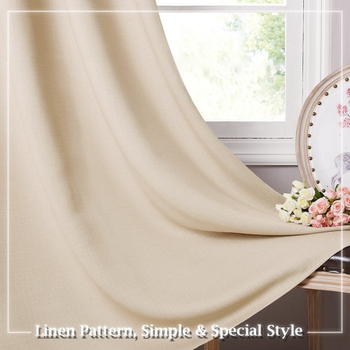 Us 35 5 Room Darkening Faux Woven Pattern Window Curtain